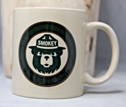 Smokey the Bear M Ware Stoneware Coffee Tea Cup Mug Full Wrap - £11.37 GBP