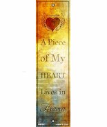 Piece of My Heart Novelty Metal Bookmark - $16.34 CAD
