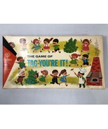 Vintage Tag You&#39;re It Board Game Cadaco 1963 Complete - $34.26 CAD
