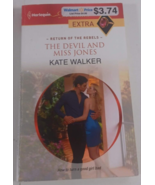the devil and miss jones by kate walker novel fiction paperback good - £4.67 GBP