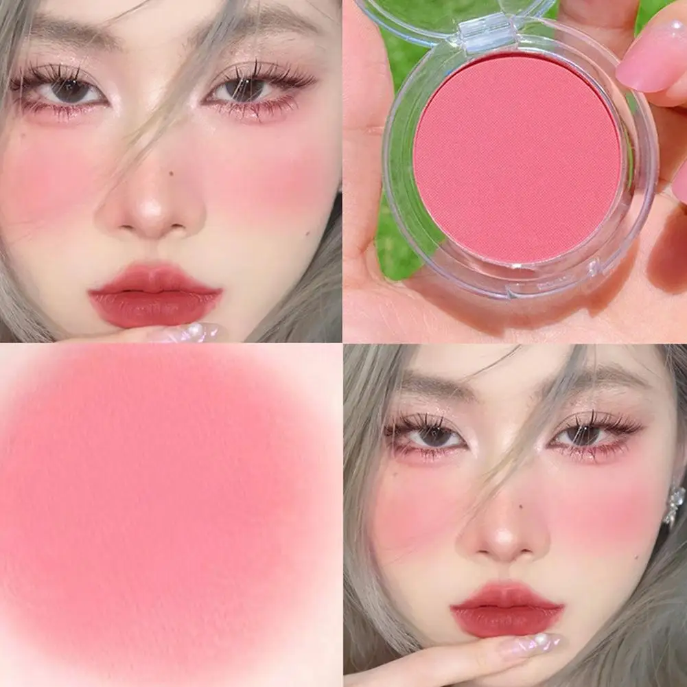 Girl Matte Blush Peach B Makeup Orange Pink Blush Cheek Blush Cheek Contour Blus - $25.00