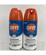 (2) Off! Defense Insect Repellent With Picaridin 5 oz Repels Mosquitoes ... - $189.87 MXN