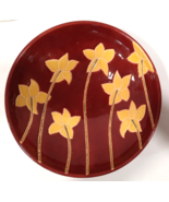 VTG Vietnamese GB Retailers Decorative Bowl 11.5&#39;&#39; diam Floral Vietnam - £33.01 GBP