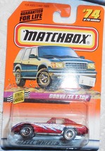 1997 Matchbox Street Cruisers "Corvette T-Top" #74 of 75 On Sealed Card - £3.14 GBP