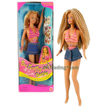 Year 1998 Butterfly Art 12&quot; Doll - Caucasian Model BARBIE with Tattoo Stickers - £39.14 GBP