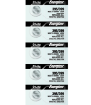Energizer 395/399 SR927/W/SW Silver Oxide Watch Batteries (5 Pack) - $16.01