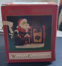 Windsor Collection &quot;Santa&#39;s Surprise&quot; Hinged Mailbox Tabletop Christmas ... - $14.99