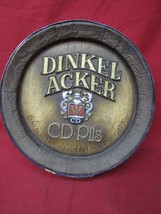 Vintage Dinkel Acker CD Pils Beer Hanging Sign Barrel - £31.64 GBP