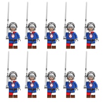 10pcs Wars of the Roses English Civil Wars Longsword soldier Minifigures Weapons - £19.17 GBP