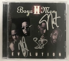 Boyz II Men Signed Autographed &quot;Evolution&quot; Music CD Compact Disc - COA Card - £79.92 GBP