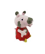 2003 Peppa Pig in Muddy Dress Puddles Plush Stuffed Animal Doll Toy - £7.78 GBP
