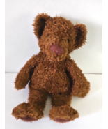 Manhattan Toy Co Brown Teddy Bear Small Plush Stuffed Animal Big Hands 9&quot; - £20.08 GBP