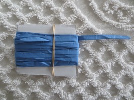 9 yds. - 9/16&quot; Wide SOLID BLUE Cotton BIAS BINDING - $4.50