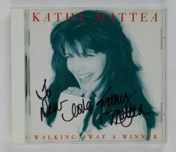 Kathy Mattea Signed Walking Away A Winner CD Cover To Don Autographed - £7.83 GBP