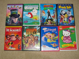 Lot of 8 Children&#39;s DVDs - G and PG Ratings - £10.16 GBP