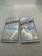 NEW Lot of 2 Vintage 1991 Rock Cards Series One Music Trading Card Pack HALO - £10.17 GBP