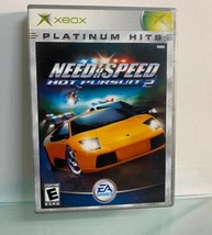 Need for Speed Hot Pursuit 2 Platinum Hits Microsoft Xbox Video Game Complete - £8.69 GBP
