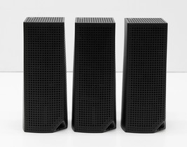 Linksys Velop AC2200 WHW0303B Tri Band Mesh Wi-Fi 5 System (3-Pack) Black image 3