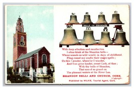 Shannon Bells and Church Cork Ireland UNP DB Postcard F22 - £6.17 GBP