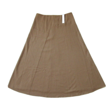 NWT Vince Paneled Wool Blend Midi in Ambrette Camel A-line Skirt 10 $295 - £65.96 GBP