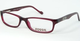 FOSSIL BAYSIDE OF4064 606 BURGUNDY EYEGLASSES GLASSES FRAME OF 4064 47-1... - $39.60