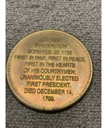 George Washington 1st President  Coin Medal Token KG Presidential - $11.88