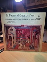 A Treasury Of Gregorian Chant Vol III Monks Of The Abbey Of St Thomas Vinyl - $16.95
