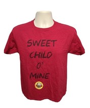 Guns N Roses Sweet Child of Mine Womens Large Red TShirt - $24.28 CAD