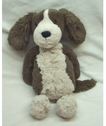 Jellycat London SOFT FUDGE BROWN PUPPY DOG 12&quot; Plush STUFFED ANIMAL Toy ... - £23.73 GBP