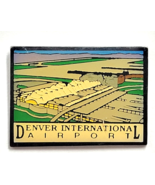 Denver International Airport Souvenir Pin Colorado Travel Aviation Landm... - $12.99
