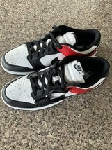 Nike Dunk Low “Nike By You” Chicago Custom Size 13 Red White Black New - $3,355.00 MXN