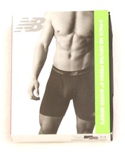 New Balance Black 6&quot; Boxer Briefs Underwear  2 in Box New in Box Men&#39;s XL - £32.14 GBP