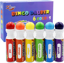 Yuanhe Bingo Daubers Dot Markers Mixed Colors Set of 6 Pack - £11.92 GBP