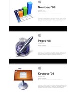 iWork &#39;08 Pages, Numbers, And Keynote USB Installer For Apple Mac OS X - $434.97 MXN