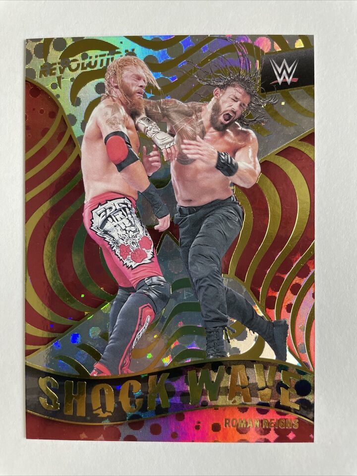 Primary image for 2022 Panini Revolution WWE Roman Reigns Shock Wave Insert Card #6