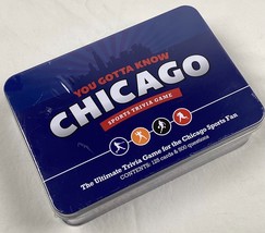You Gotta Know Chicago Sports Trivia Game New Sealed 2021 - £11.63 GBP