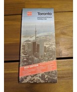 Vintage 1980 Toronto And Central Ontario Holiday Map Travel Brochure - $19.80