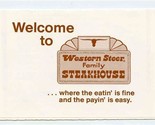Western Steer Family Steakhouse Menu Grand Junction Colorado  - $17.82
