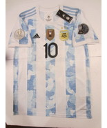 Lionel Messi Argentina Copa America Champions Stadium Home Soccer Jersey... - $123.43 CAD