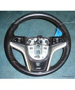 12-15 GM CHEVY CAMARO OEM FACTORY BLACK LEATHER STEERING WHEEL OEM 22790892 - $290.03