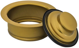 Ruvati RVA1041CG 3-1/2&quot; Disposal Flange and Strainer in Gold Brass Tone PVD - $50.00