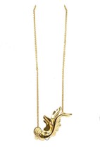 Florian Ladst?tter Damen Long Ornament Halskette Regular Gold Grose OS - $97.51