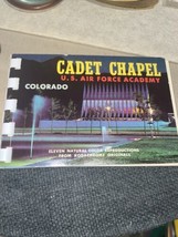 Postcard FOLDER-MINI-CADET CHAPEL-U.S. Air Force ACADEMY-COLORADO - £2.37 GBP