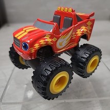 RACING FLAG Blaze And The Monster Machines Diecast Toy Truck Pre-owned - £3.90 GBP