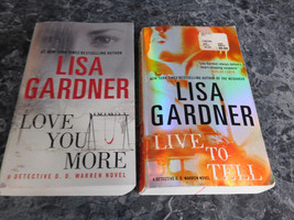 Lisa Gardner lot of 2 D D Warren Series Suspense Paperbacks - £3.06 GBP