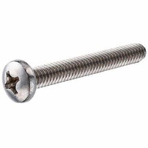 x10 1/4-20 x 2 INCH STAINLESS STEEL PHILLIPS FULL THREAD PAN HEAD MACHIN... - £8.22 GBP