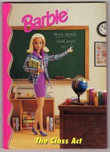 VINTAGE 1998 Barbie Doll The Class Act Hardcover Book  - $14.84