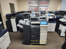 Konica Minolta Bizhub C558 Color Copier Printer Scanner Meter Only 34k - $4,999.00