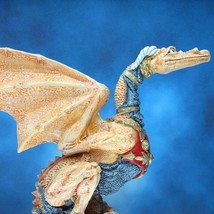 Painted Resin D&D Miniature Largw Gold Dragon - £78.68 GBP