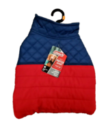 Coleman Blue &amp; Red Reversible Pet Puffer Jacket Size M - $14.28